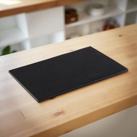 Bár gumi munkalap 45×30×1 cm, fekete