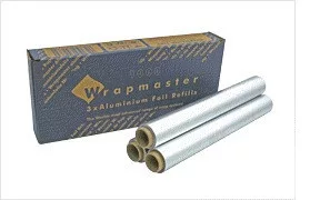 Wrapmaster alufólia, vastag erős, 45 cm × 150 m, 3 tekercs/karton